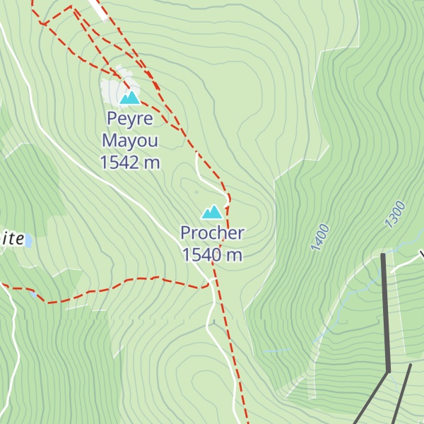Map of Procher