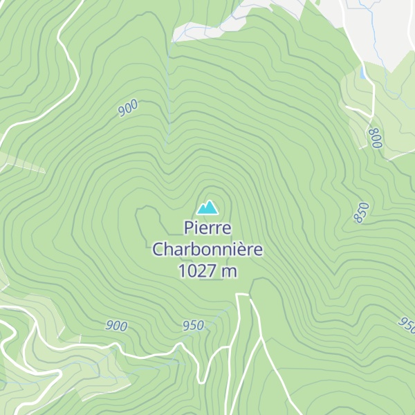 Map of Pierre Charbonnière