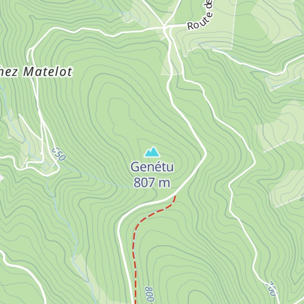 Map of Genétu