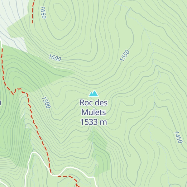 Map of Roc des Mulets
