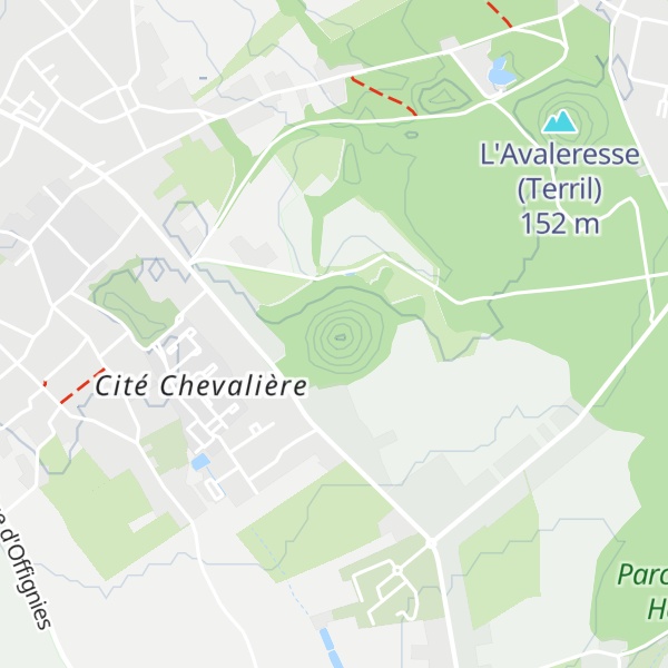 Map of Terril Saint-Charles
