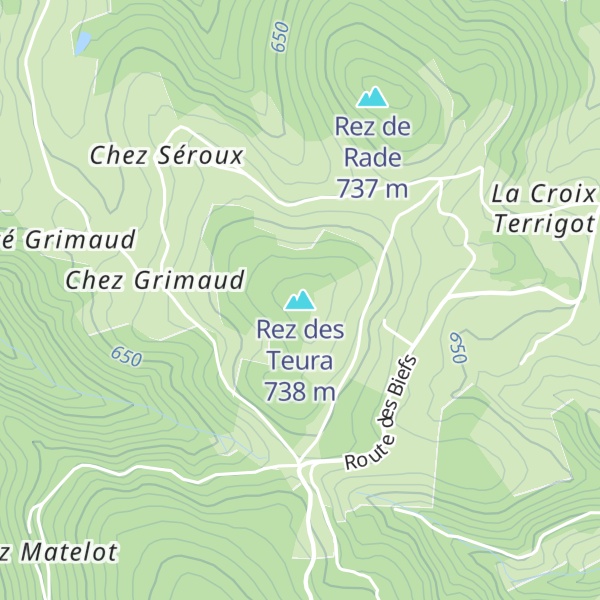 Map of Rez des Teura