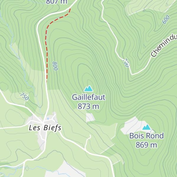 Map of Gaillefaut