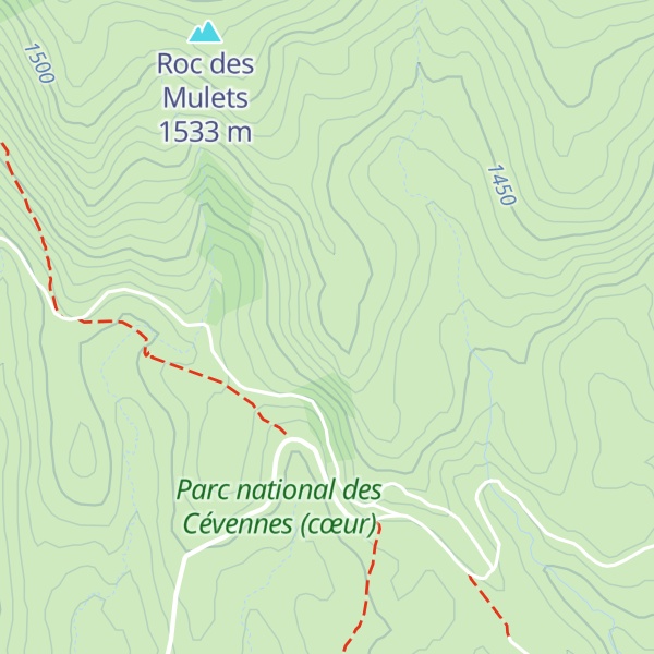 Map of Roc de Chambelève