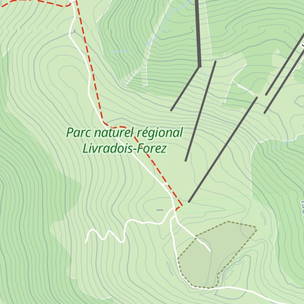 Map of Rocher Pavé