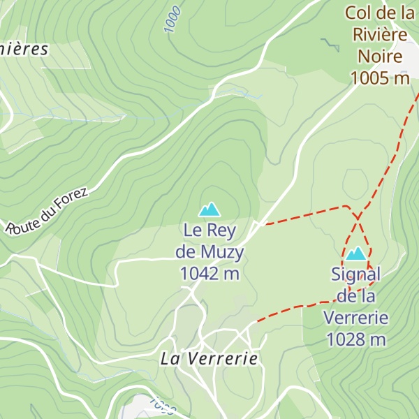 Map of Le Rey de Muzy