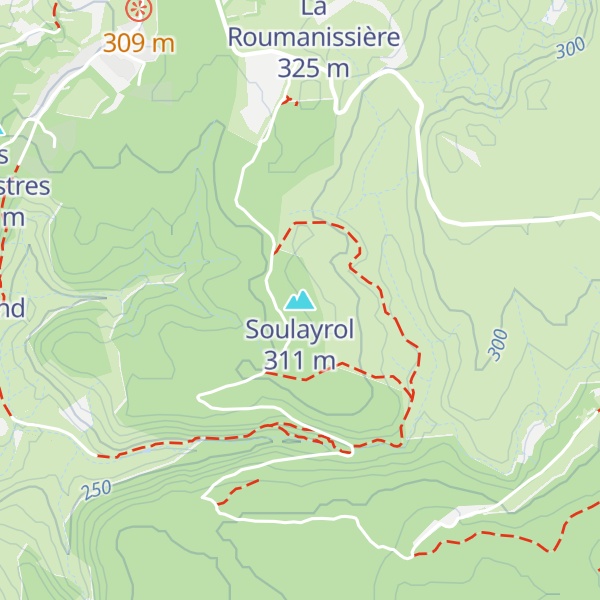 Map of Soulayrol