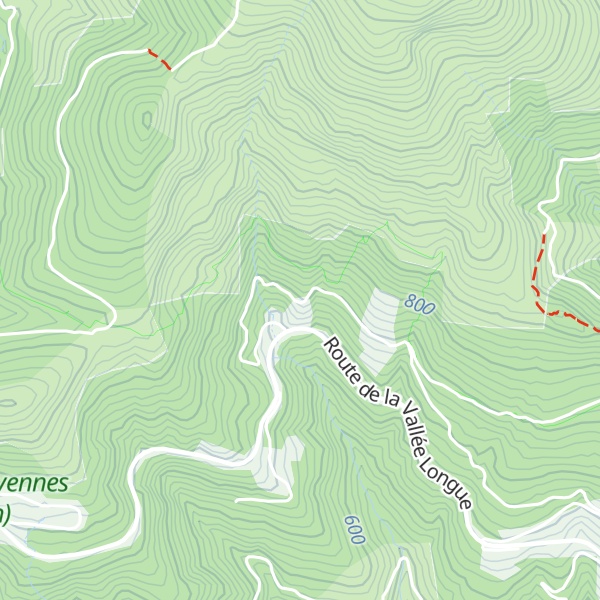 Map of Gîte "Las Fustier"