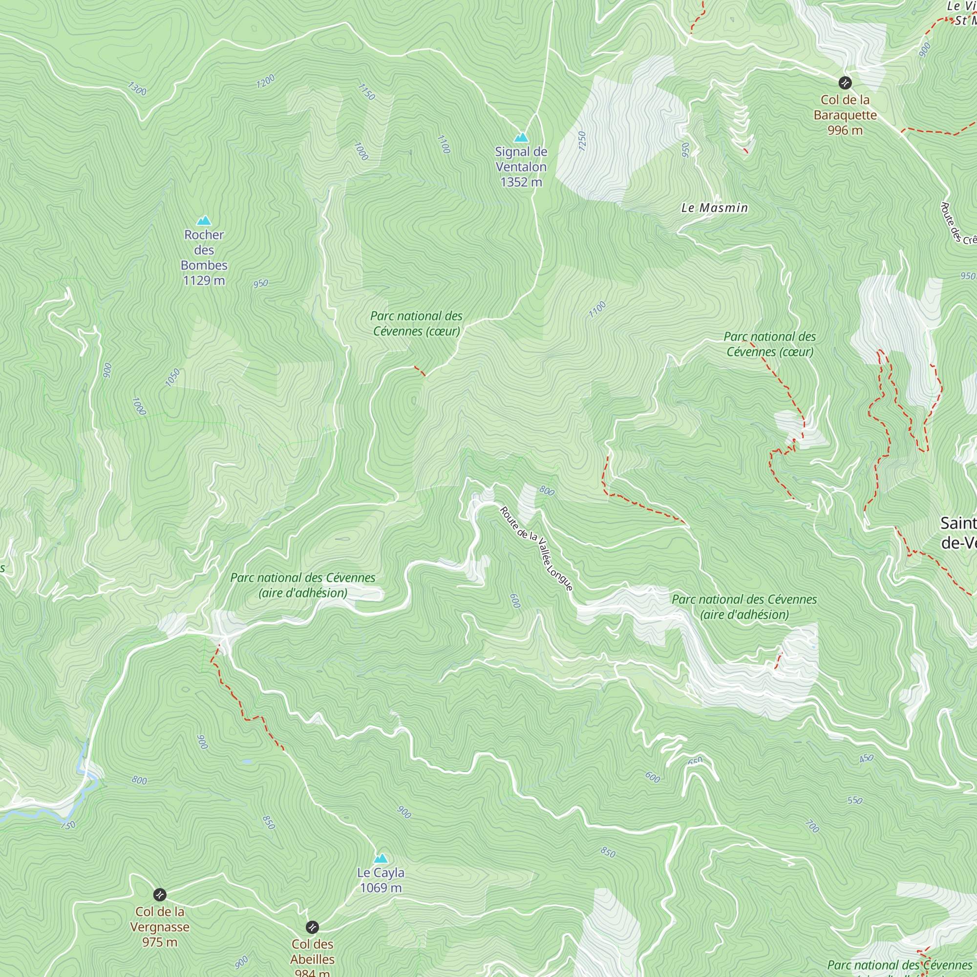 Gîte "Las Fustier" map