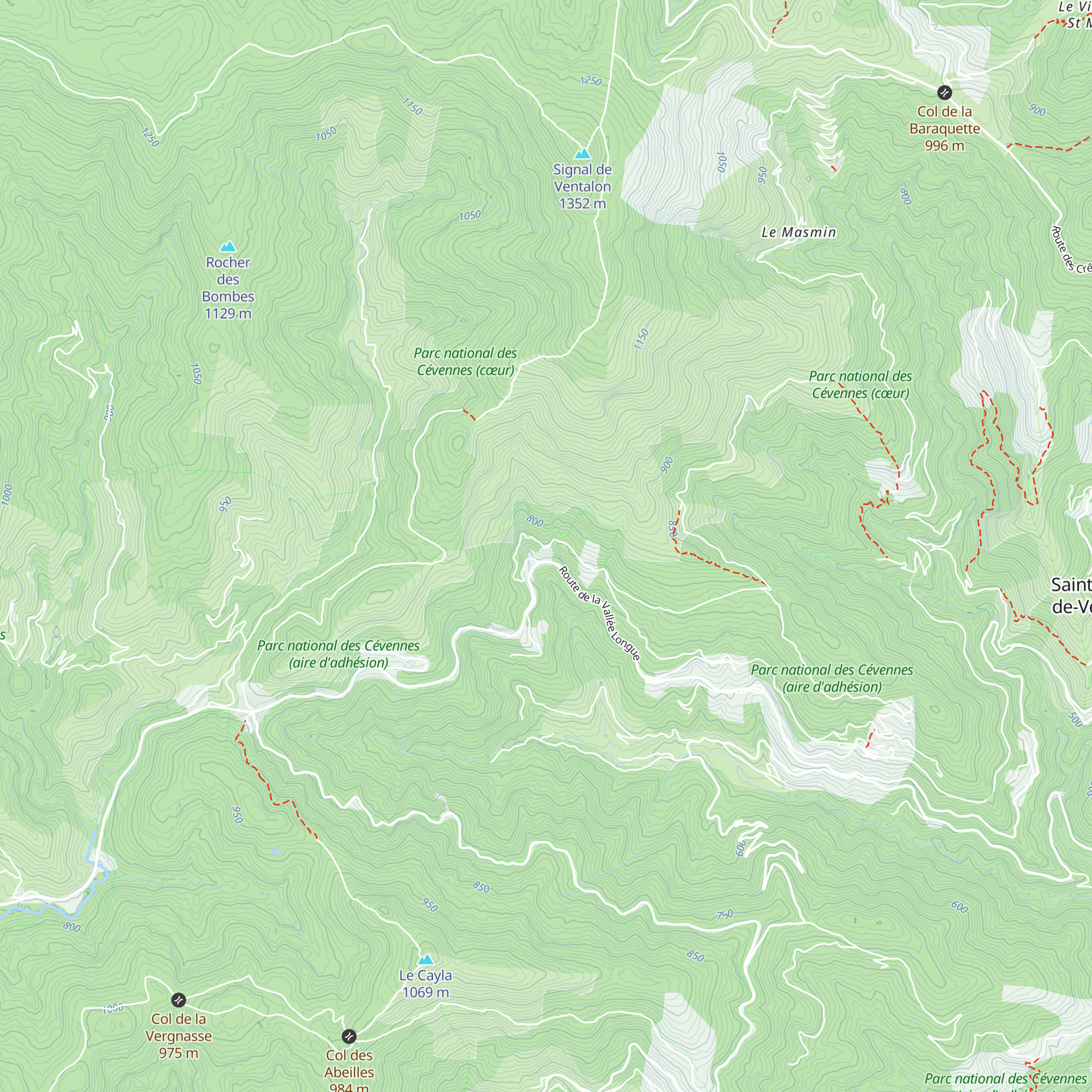 Gîte "Las Fustier" map
