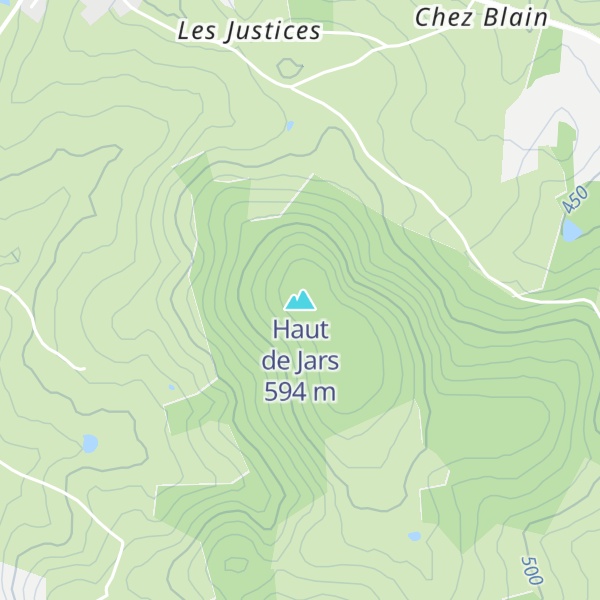 Map of Haut de Jars