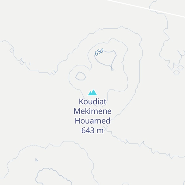 Map of Koudiat Mekimene Houamed