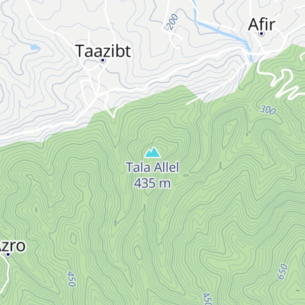 Map of Tala Allel