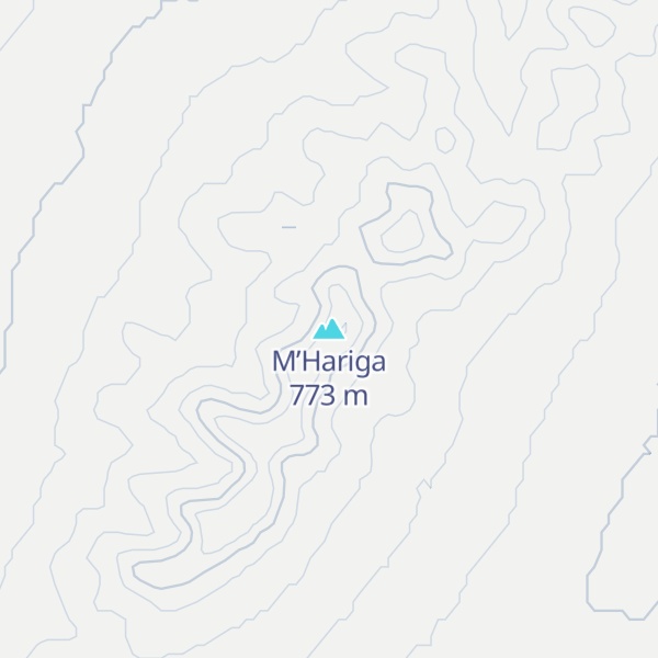 Map of M’Hariga
