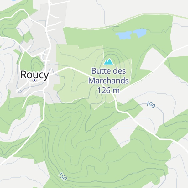 Map of Mont aux Loups