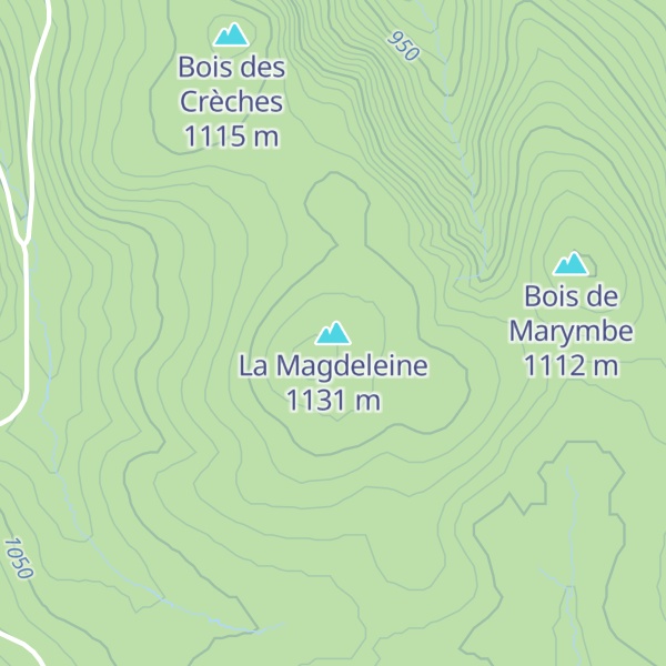Map of La Magdeleine