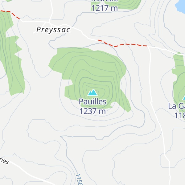 Map of Pauilles