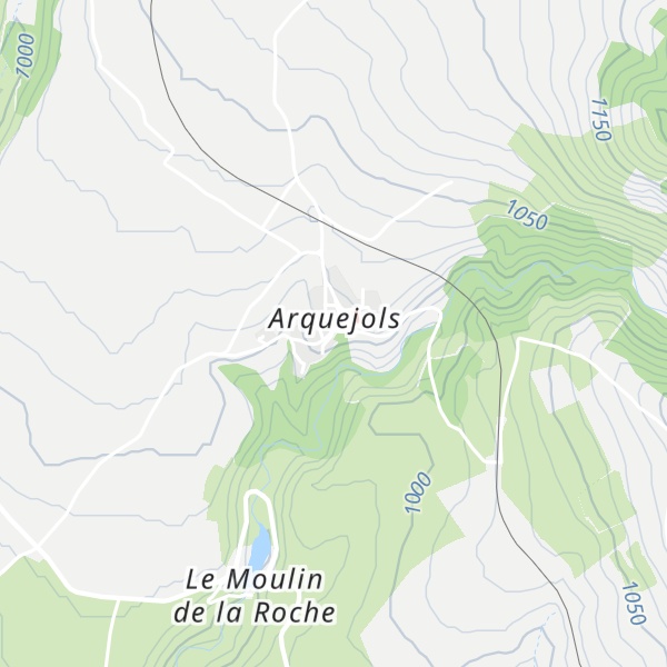 Map of Cabane pour randonneurs