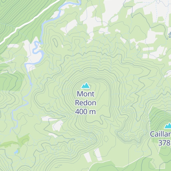 Map of Mont Redon