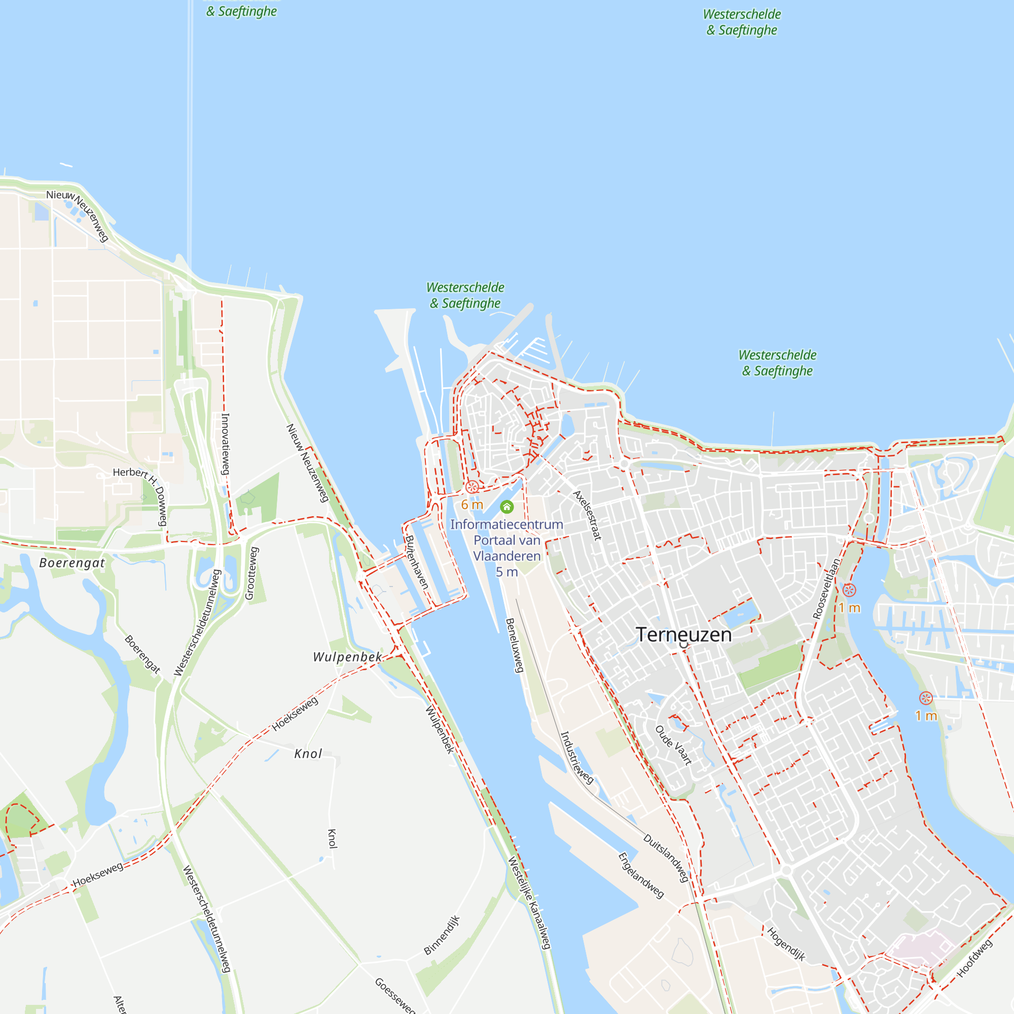 Informatiecentrum Portaal van Vlaanderen map