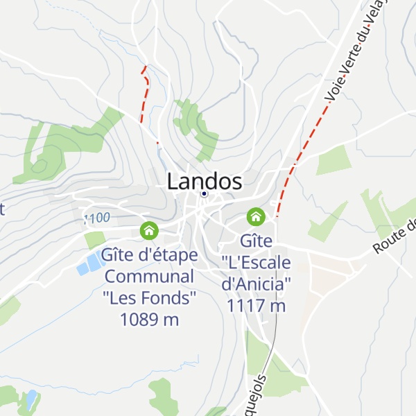 Map of Gîte La Bascule
