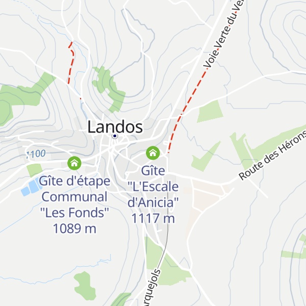 Map of Gîte "L'Escale d'Anicia"