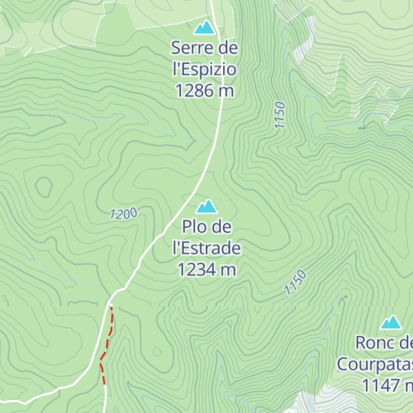 Map of Plo de l'Estrade