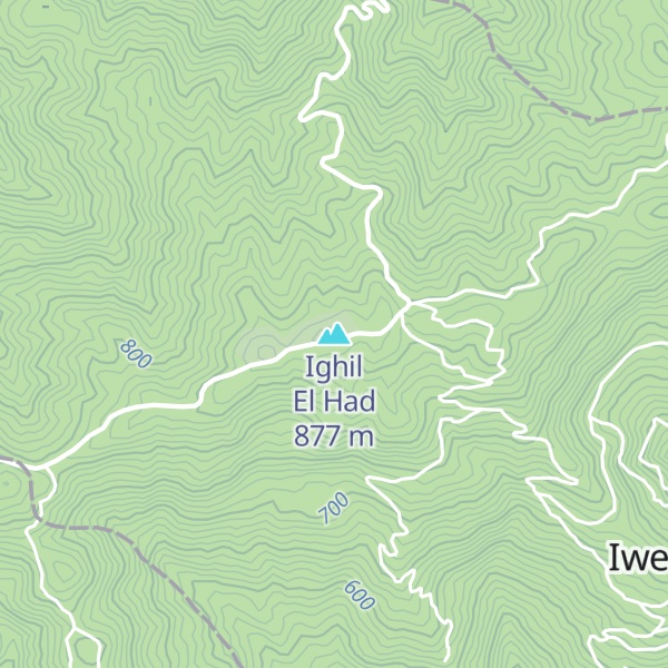 Map of Ighil El Had