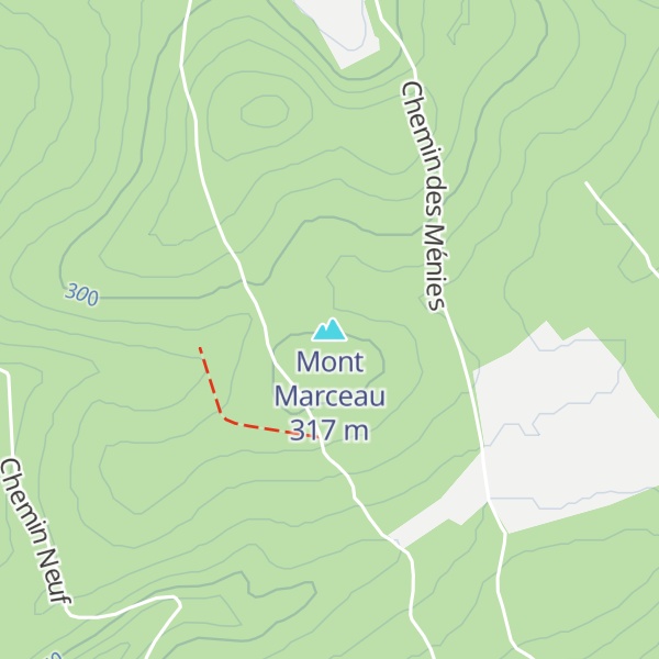Map of Mont Marceau