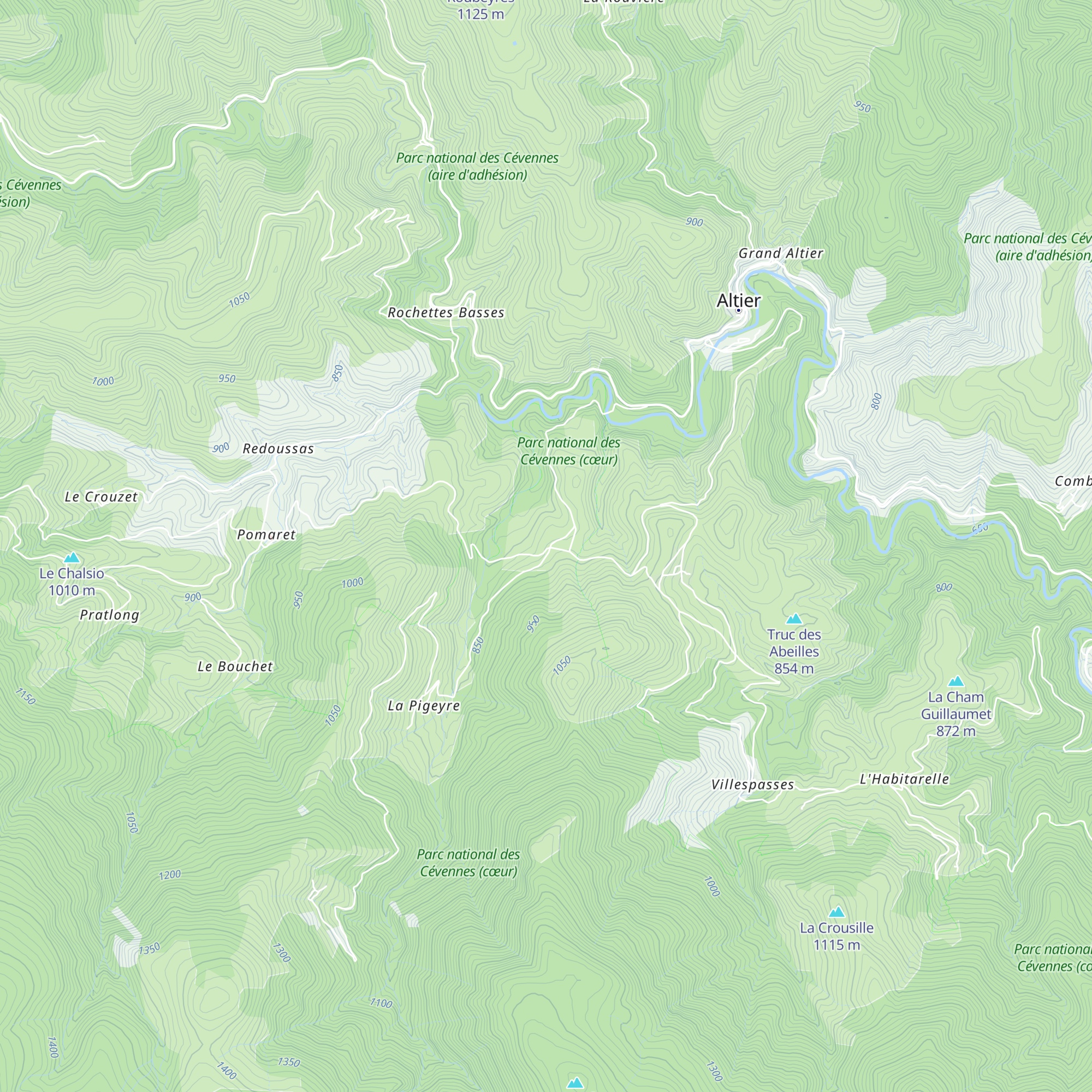 Gîte n°154 map