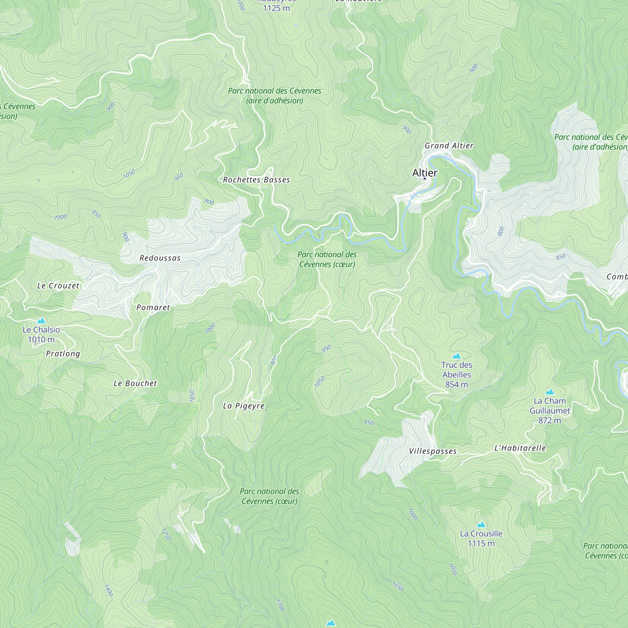 Gîte n°154 map