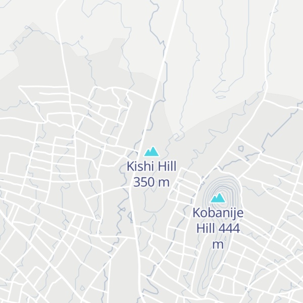 Map of Kishi Hill