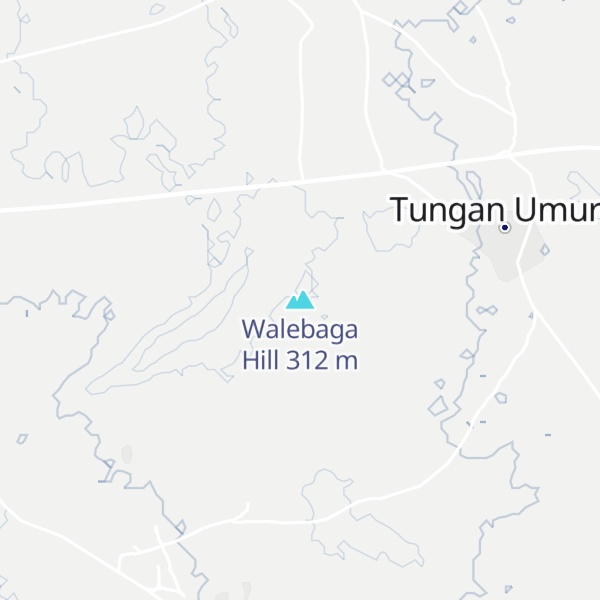 Map of Walebaga Hill