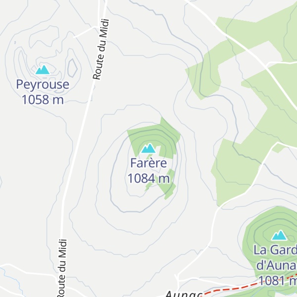 Map of Farère