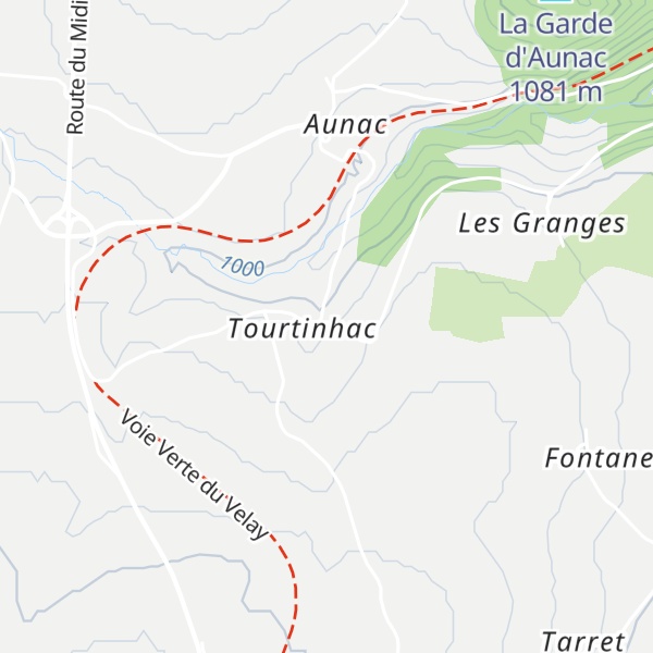 Map of Gîte de Tourtinhac