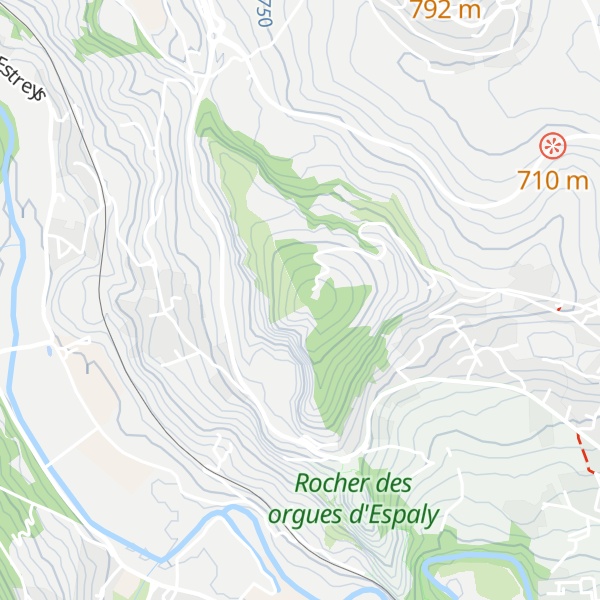 Map of Mont Denise