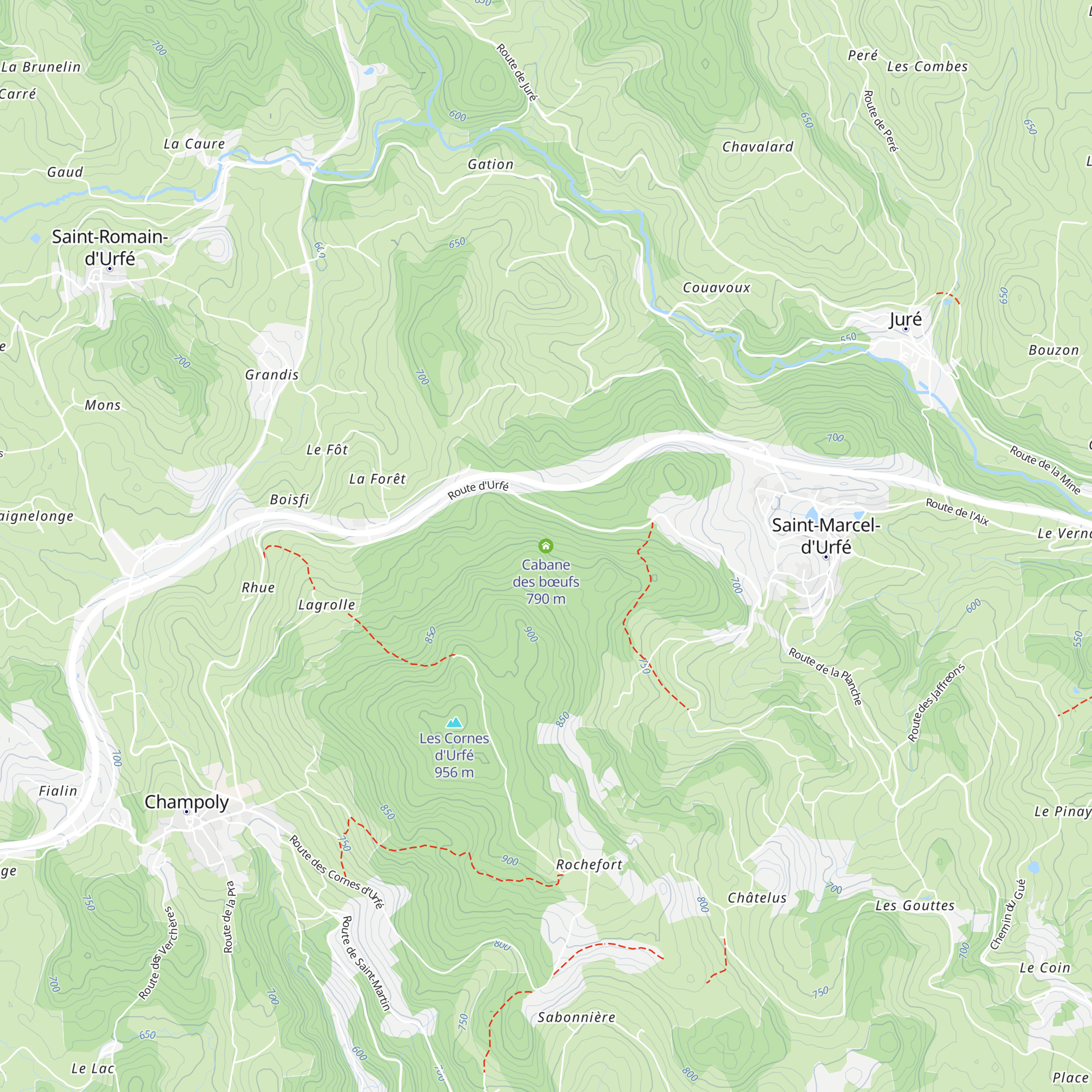 Cabane des bœufs map