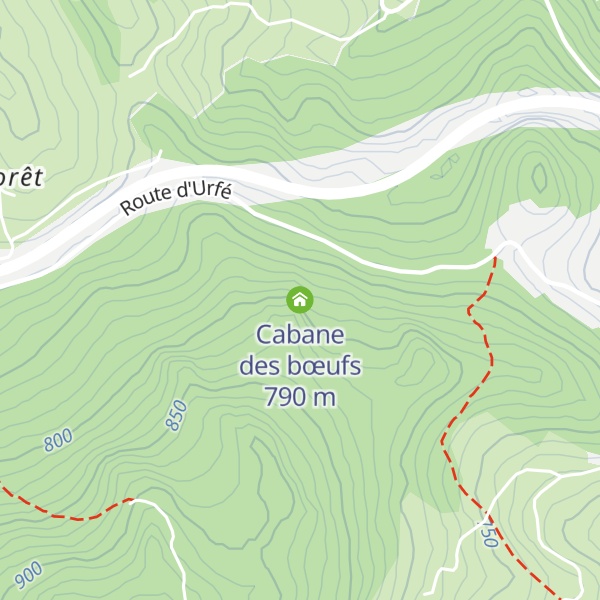 Map of Cabane des bœufs