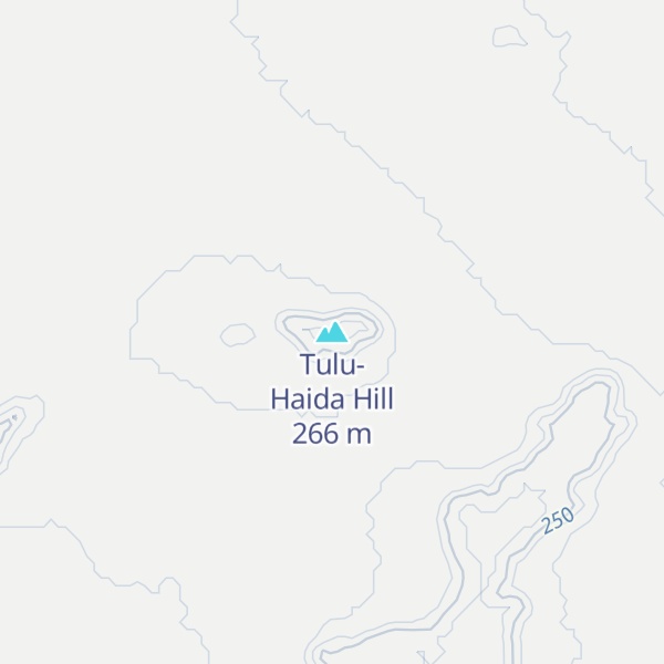 Map of Tulu-Haida Hill
