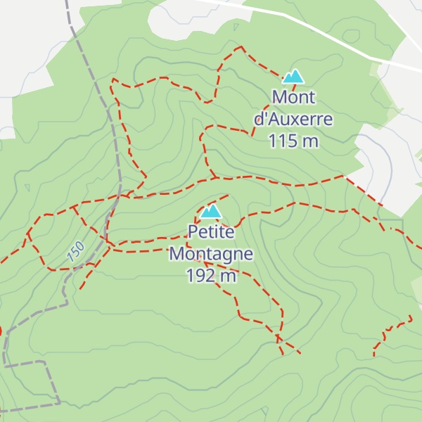 Map of Petite Montagne