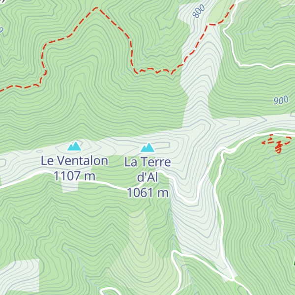 Map of La Terre d'Al