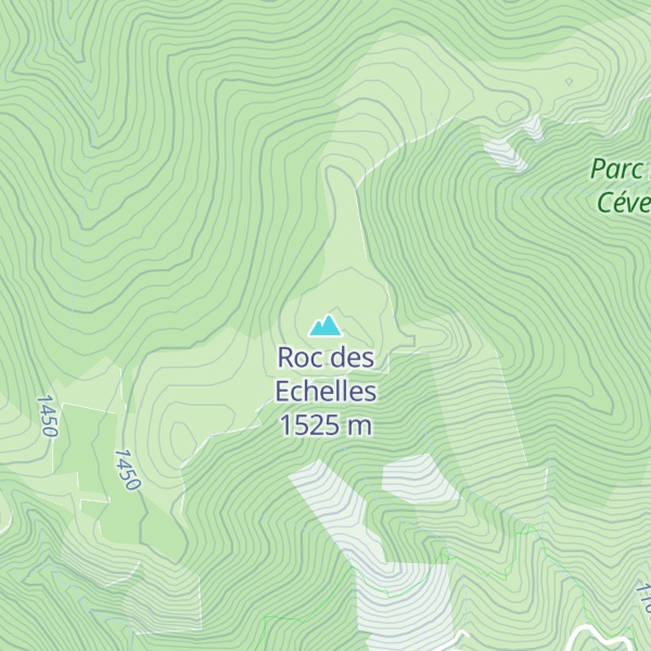 Map of Roc des Echelles