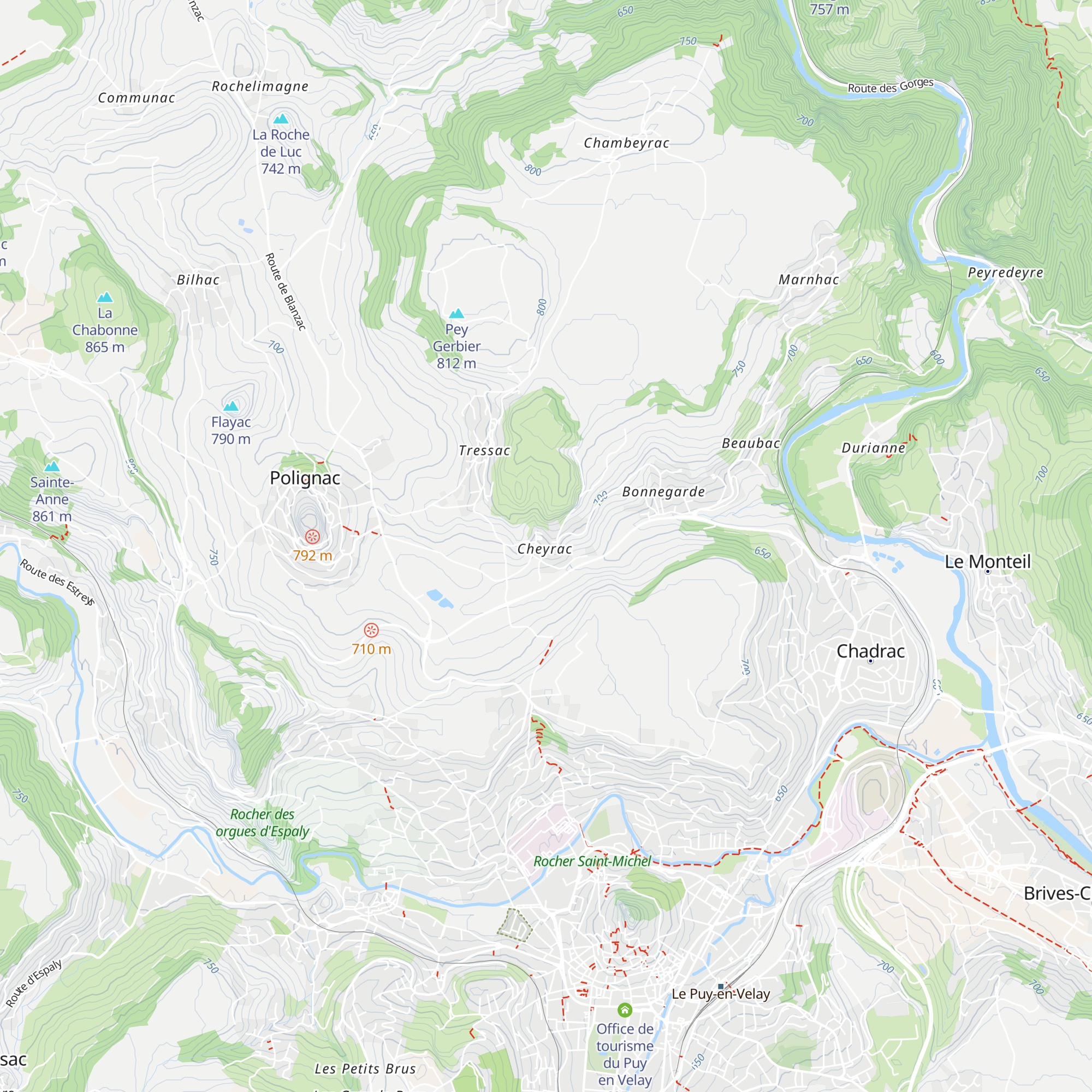 Gîte du Tapissier map