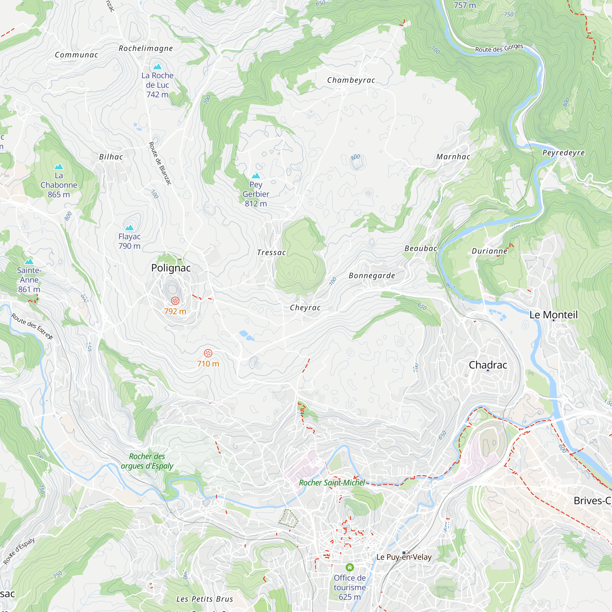 Gîte du Tapissier map