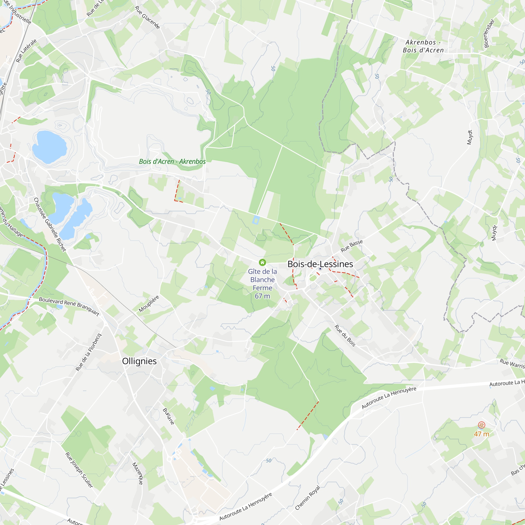 Gîte de la Blanche Ferme map