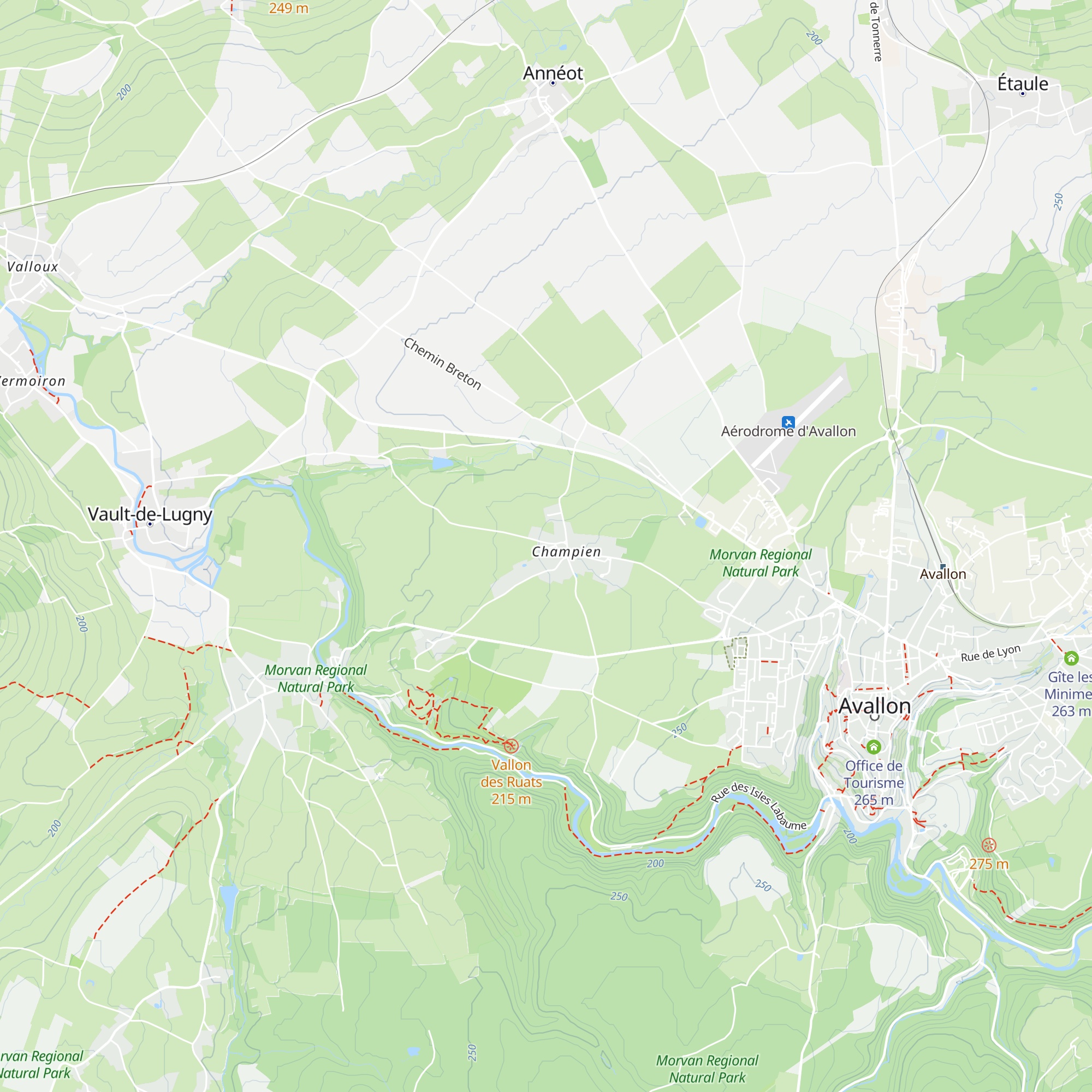 Gîte de France Gérard Marchand map