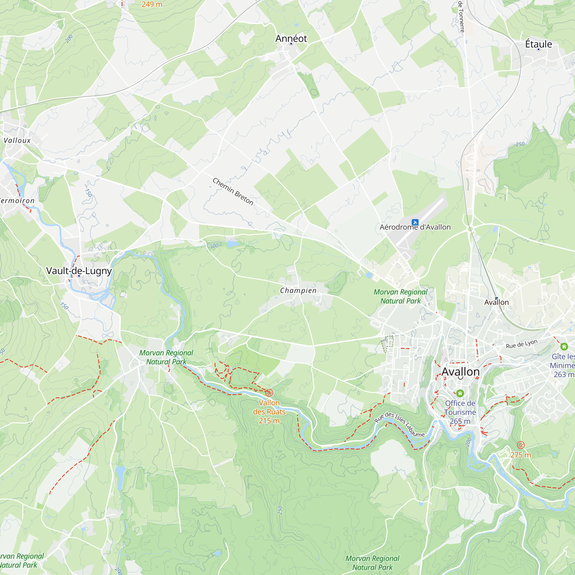 Gîte de France Gérard Marchand map