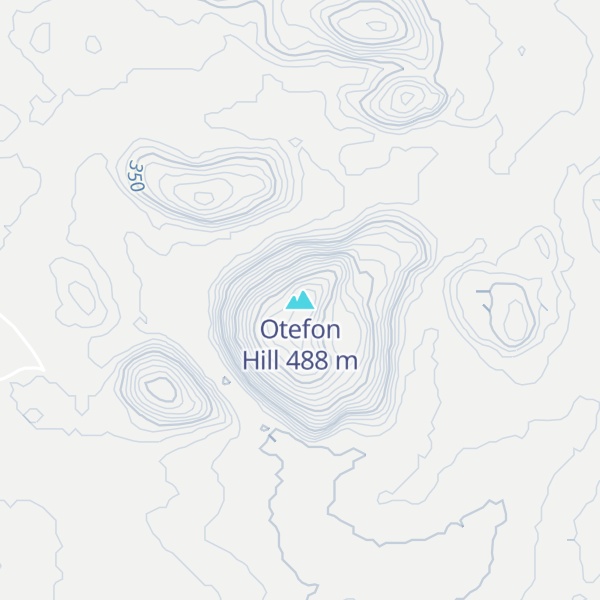 Map of Otefon Hill
