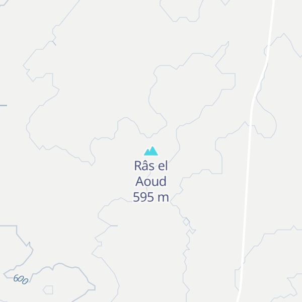 Map of Râs el Aoud