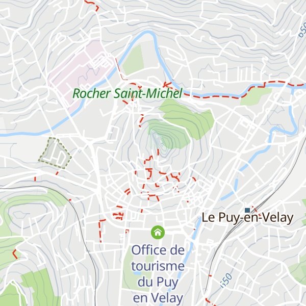 Map of Gîte Accueil Saint-François